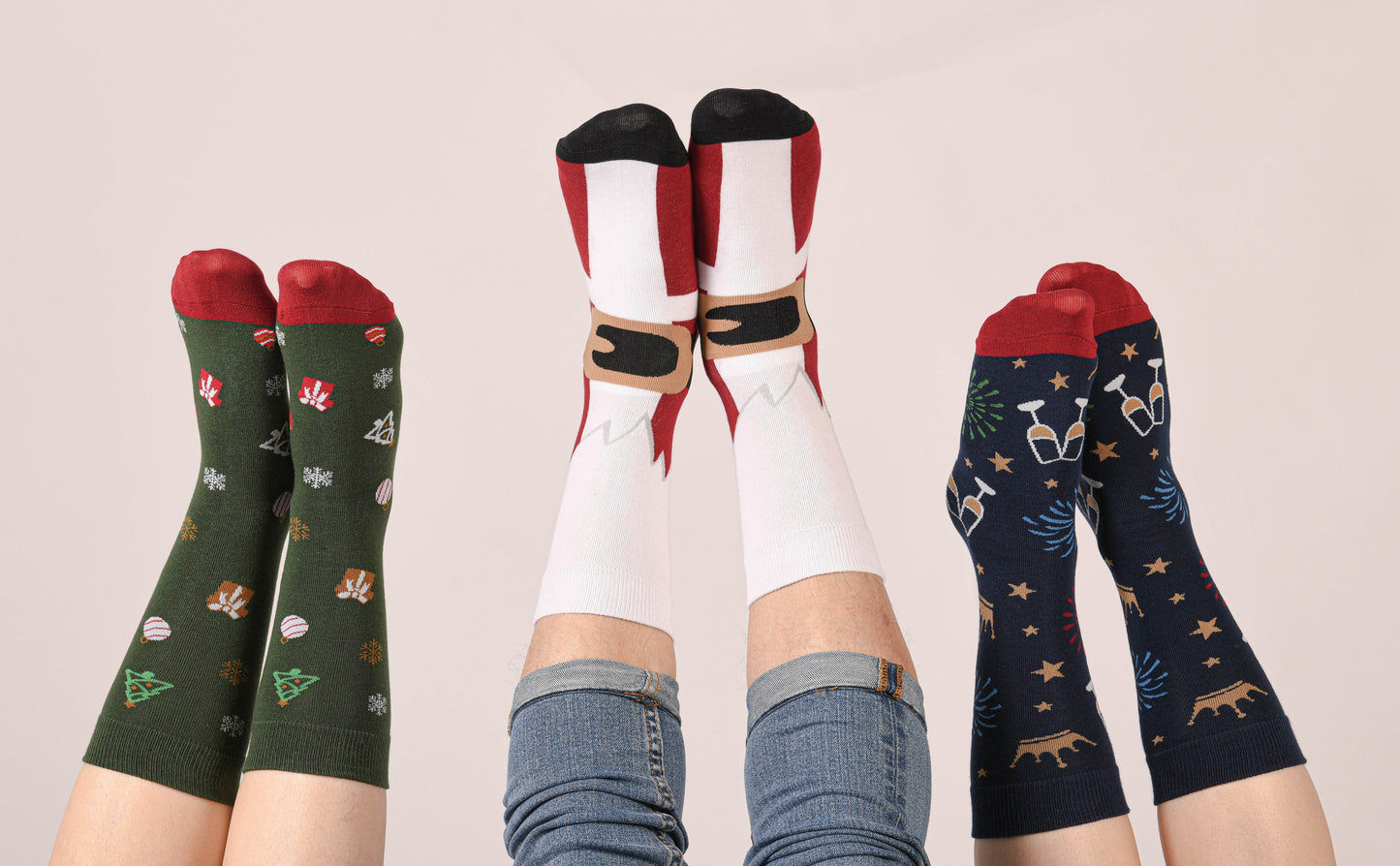 Calcetines Papa Noel Unisex