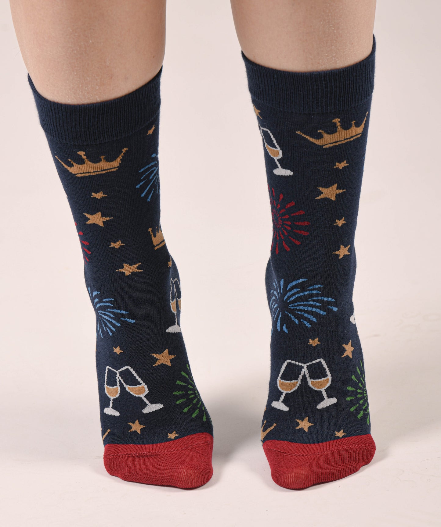 Calcetines Navidad Brindis Unisex