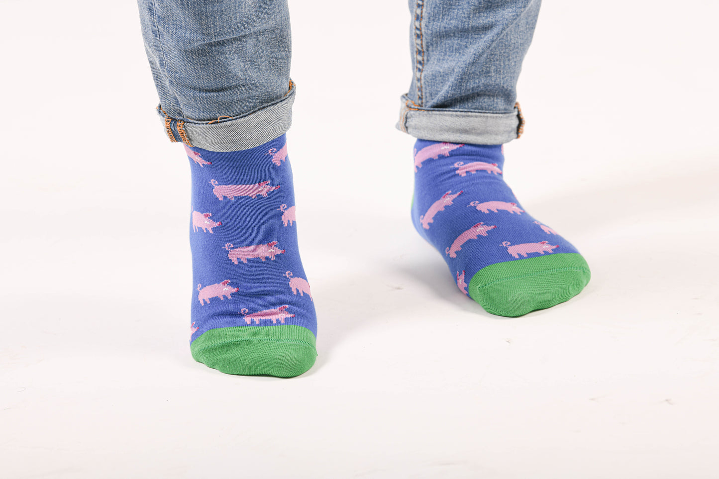 Calcetines Divertidos de Cerdos Unisex