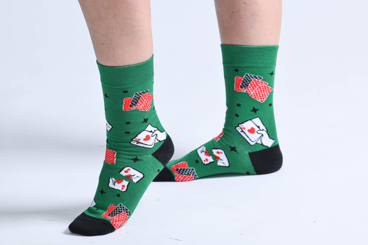Calcetines Cartas Picas Magia Unisex