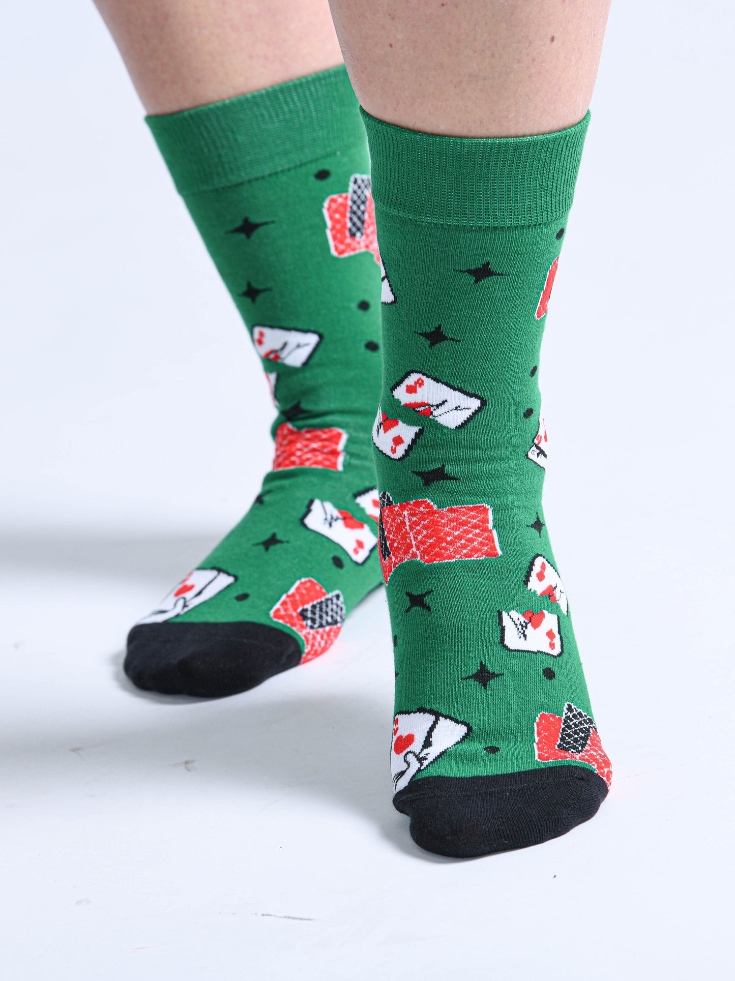 Calcetines Cartas Picas Magia Unisex
