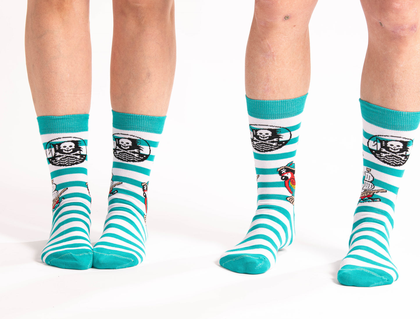 Calcetines Divertidos de Pirata Unisex