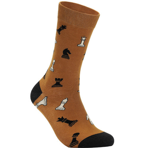 Calcetines Divertidos de Ajedrez