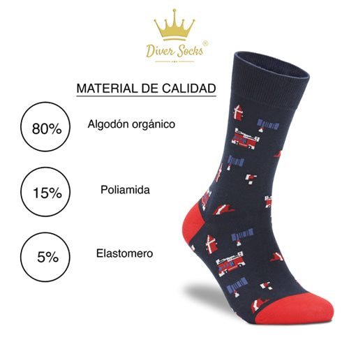 Calcetines bomberos