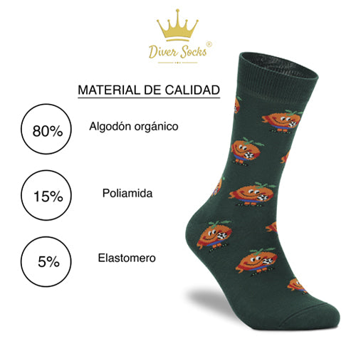 Calcetines Naranjito Hombre