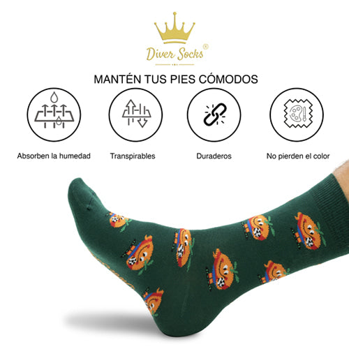 Calcetines Naranjito Hombre