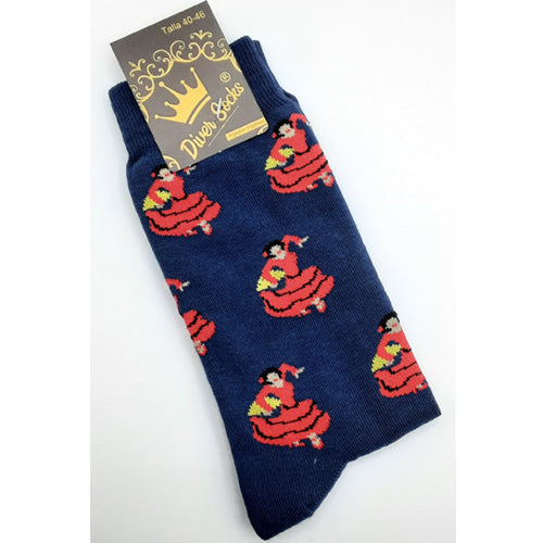Calcetines Divertidos Gitana para Hombre