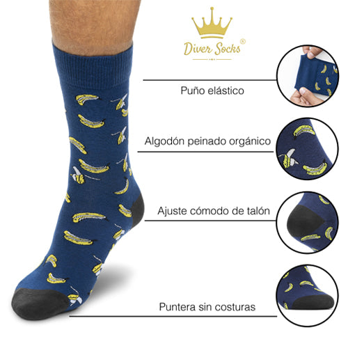 Calcetines plátanos