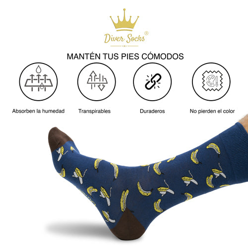 Calcetines plátanos