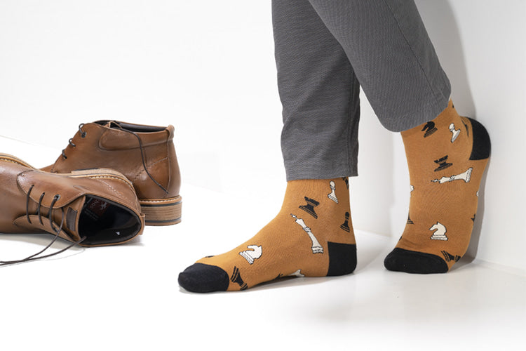 Calcetines ajedrez
