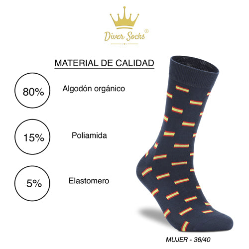 Calcetines Divertidos Bandera España