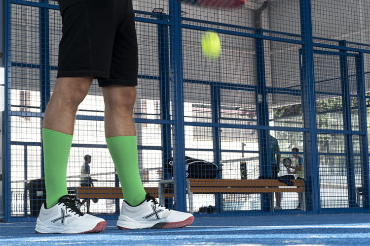 Calcetines de Running Verdes Hombre