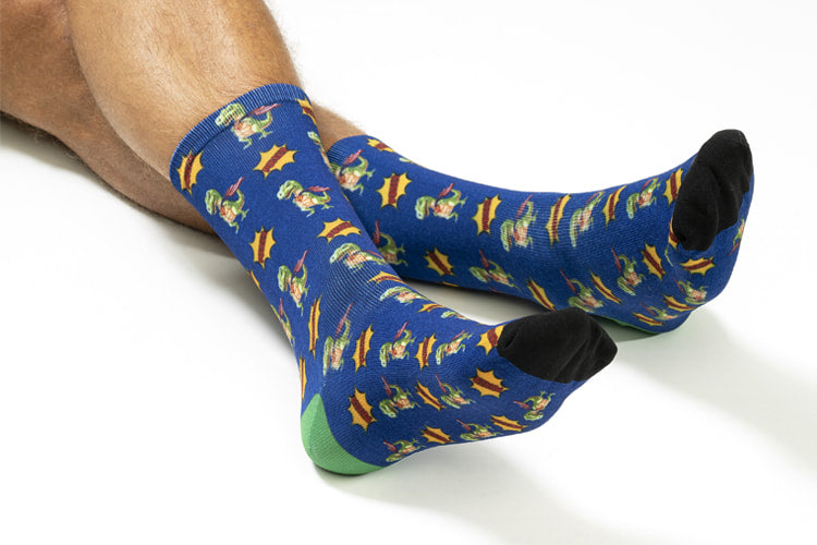 Calcetines Técnico Deportivos Dinosaurios Hombre