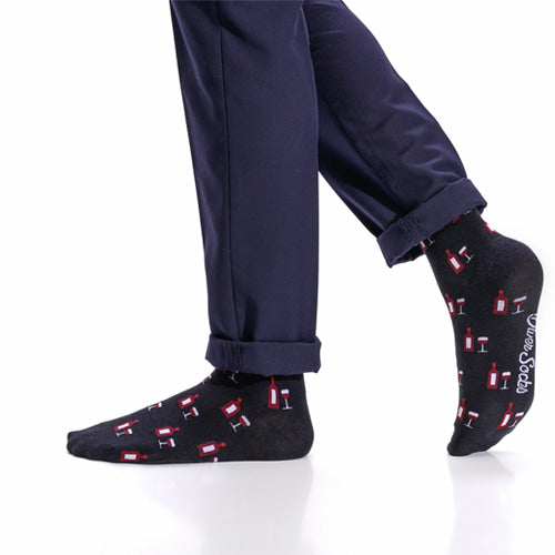 calcetines de vino