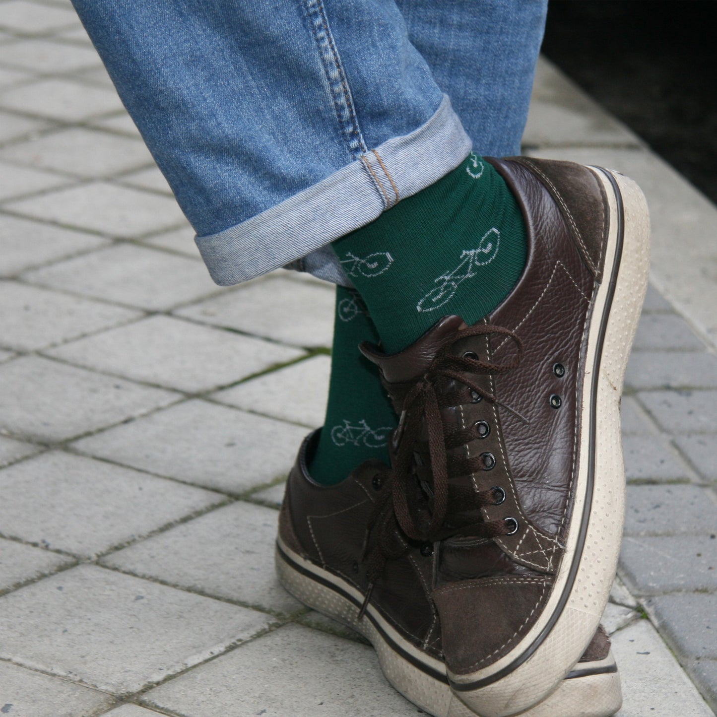 Calcetines con bicicletas