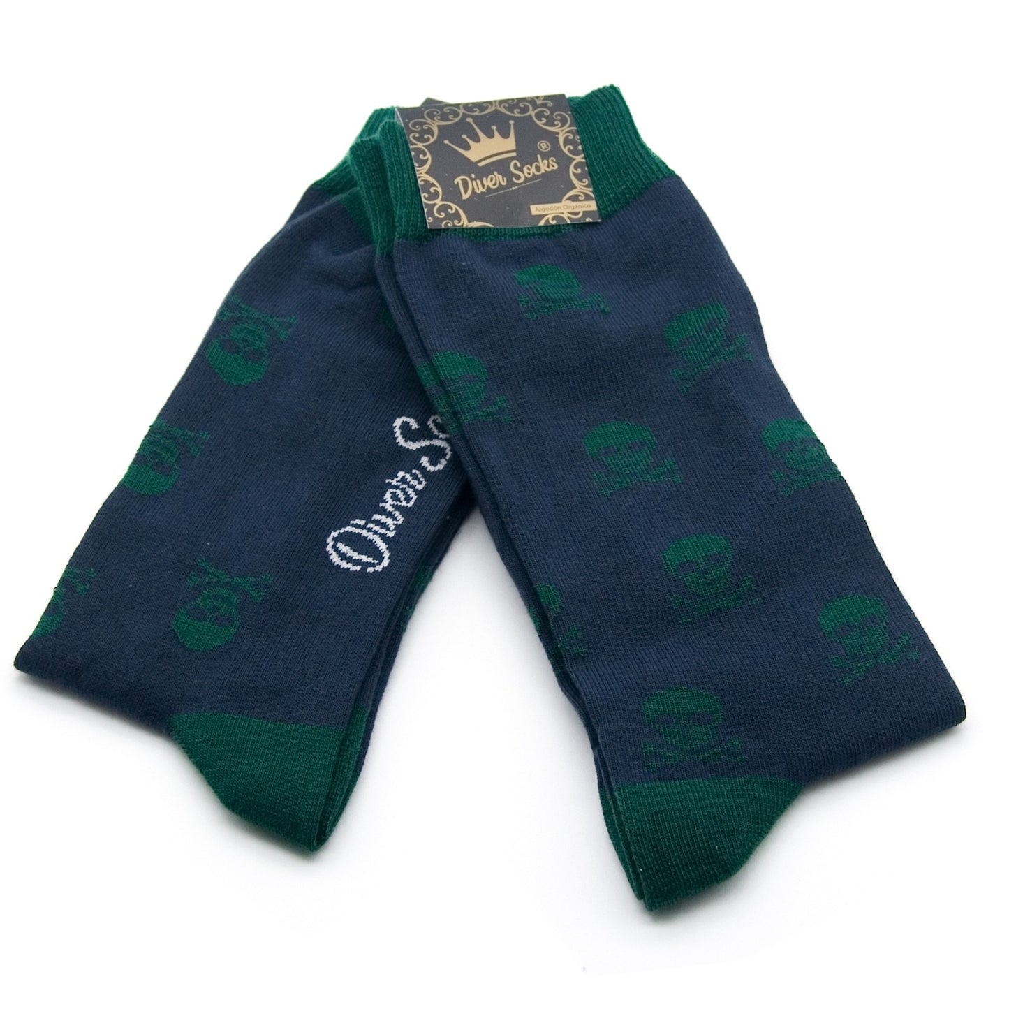 Calcetines Calaveras verdes