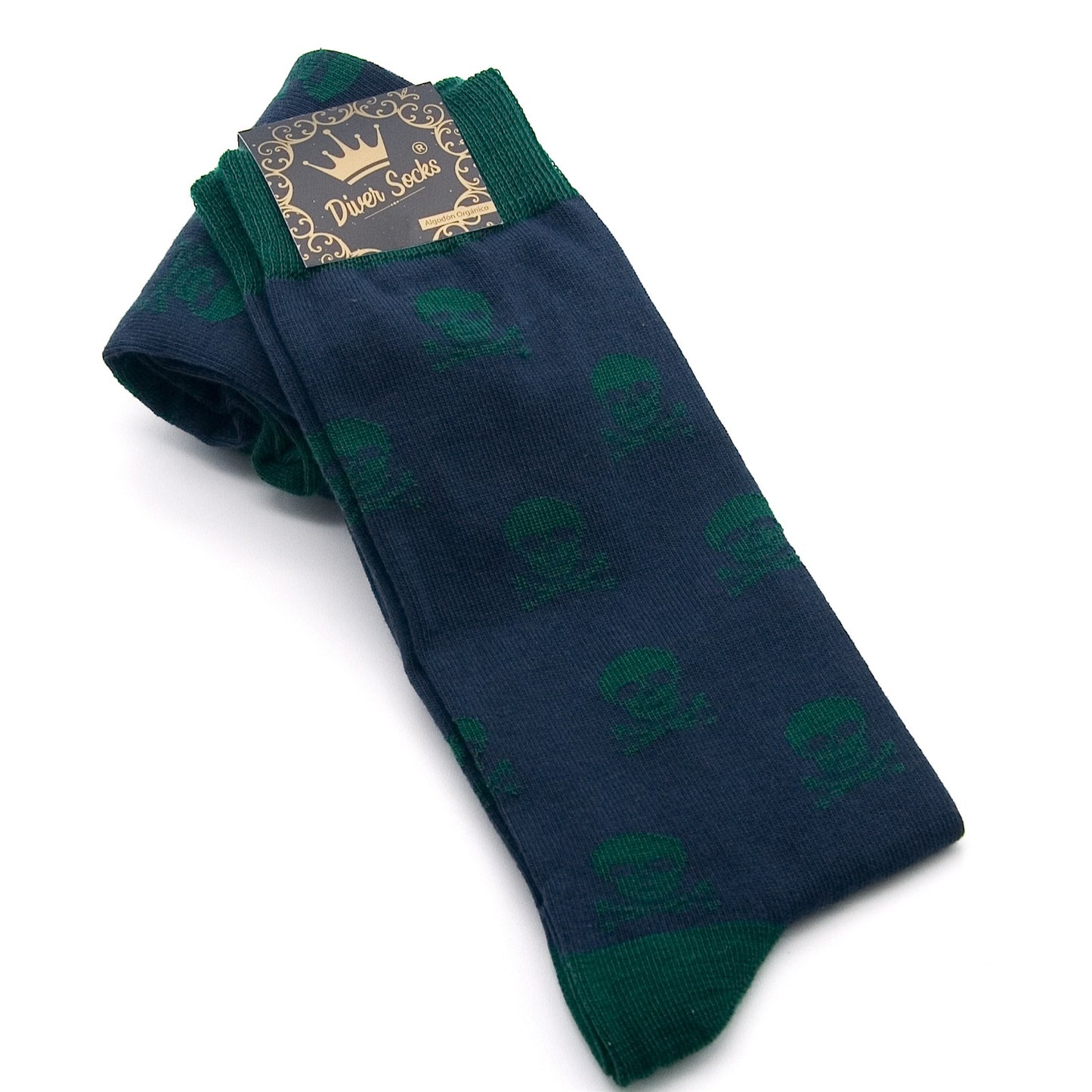 Calcetines Calaveras verdes