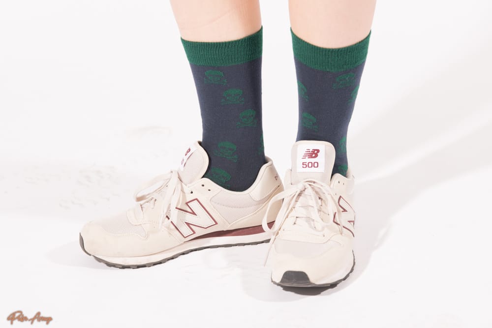 Calcetines Calaveras verdes