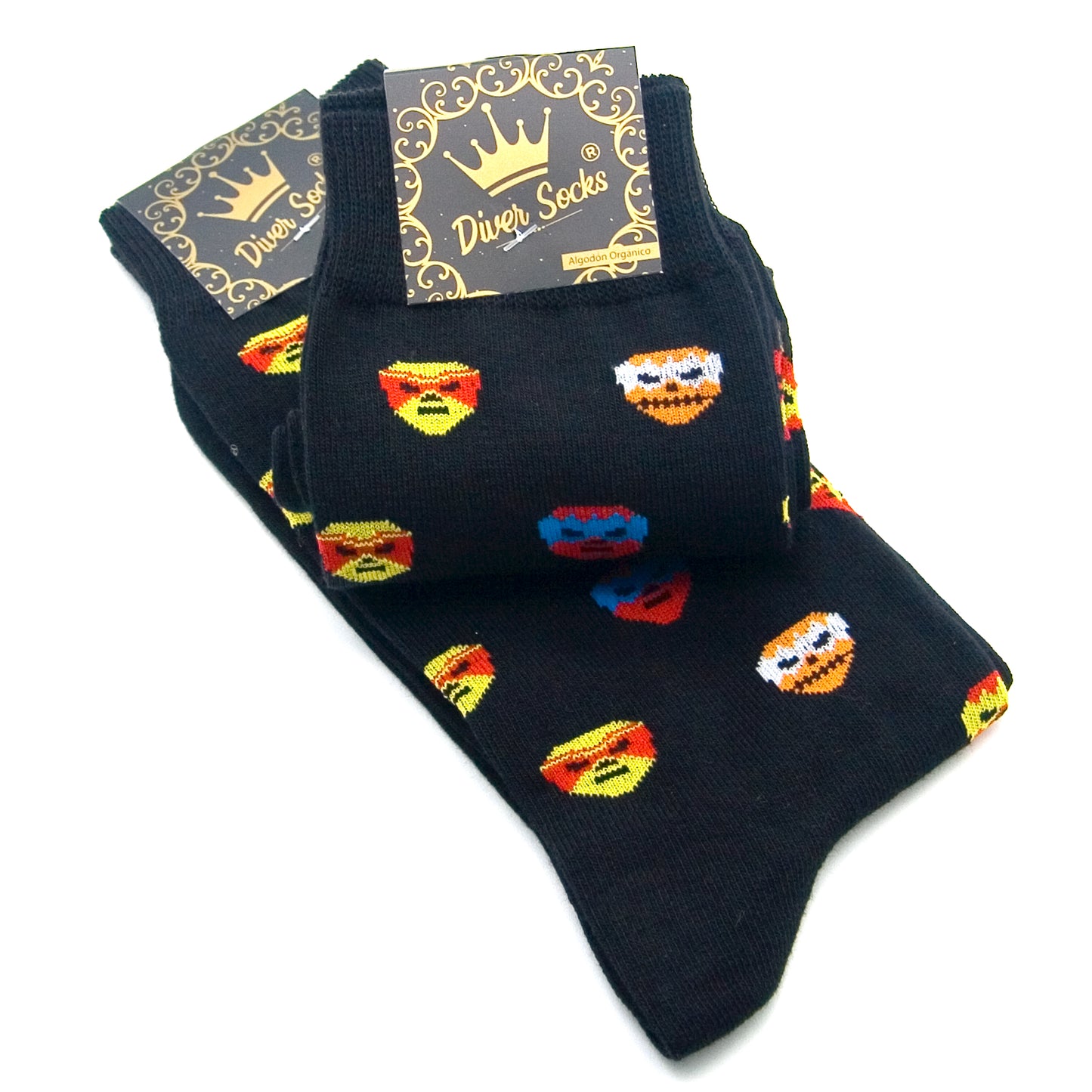 Calcetines de máscaras de lucha libre