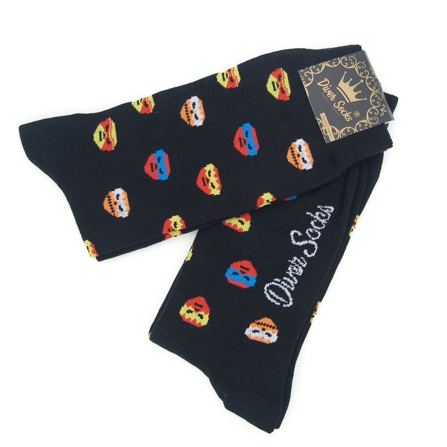 Calcetines de máscaras de lucha libre