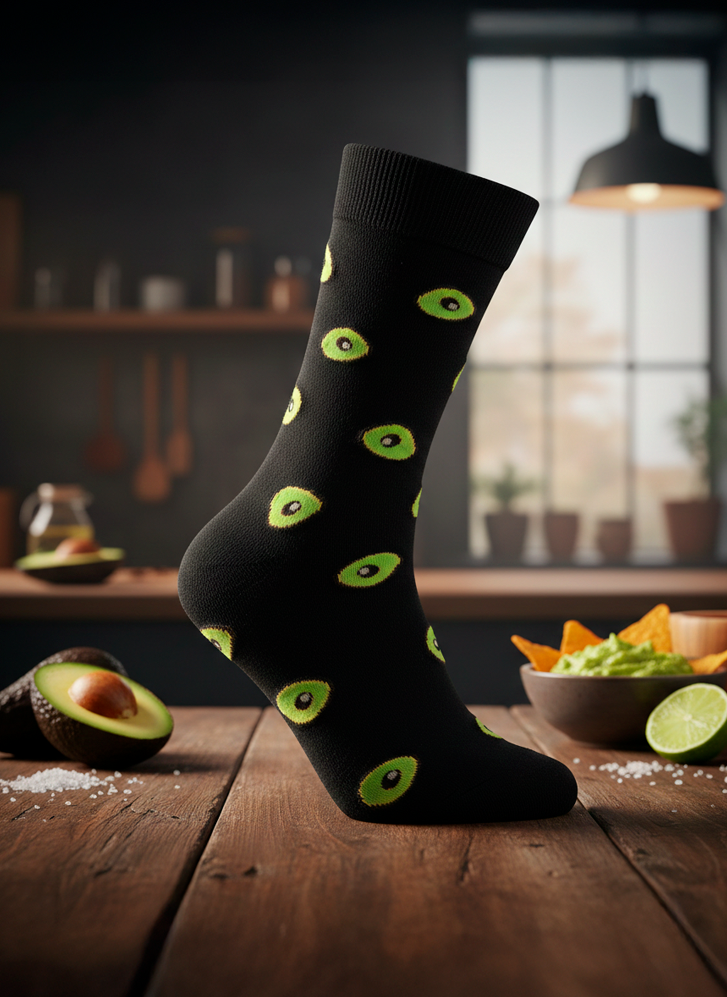 Calcetines Divertidos de Aguacate