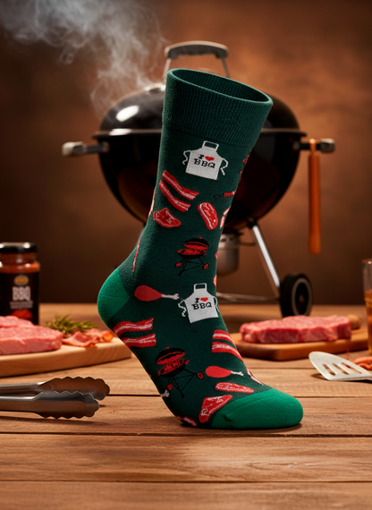 Calcetines Divertidos de Barbacoa