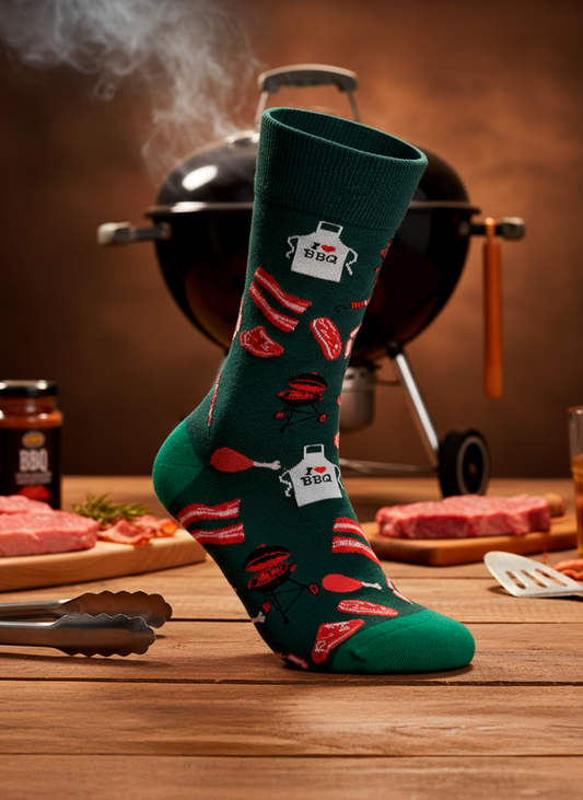 Calcetines Divertidos de Barbacoa