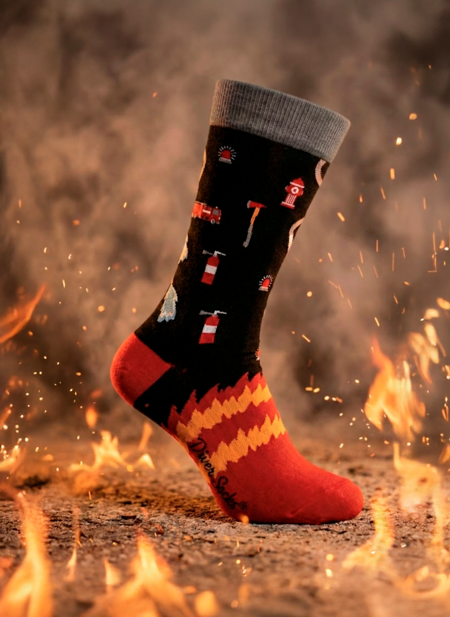 Calcetines Bombero fuego
