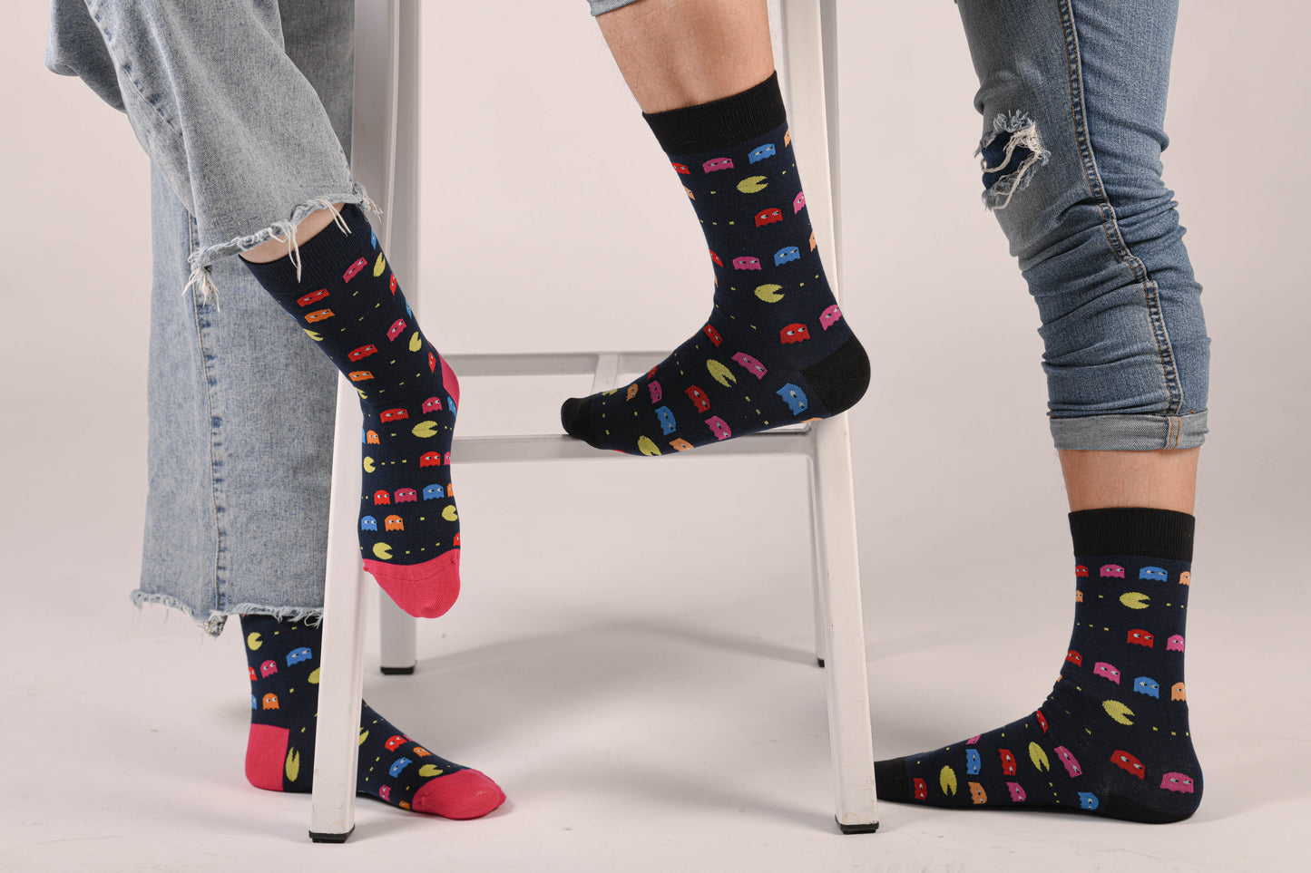 Calcetines Divertidos Come Cocos - PACMAN Mujer