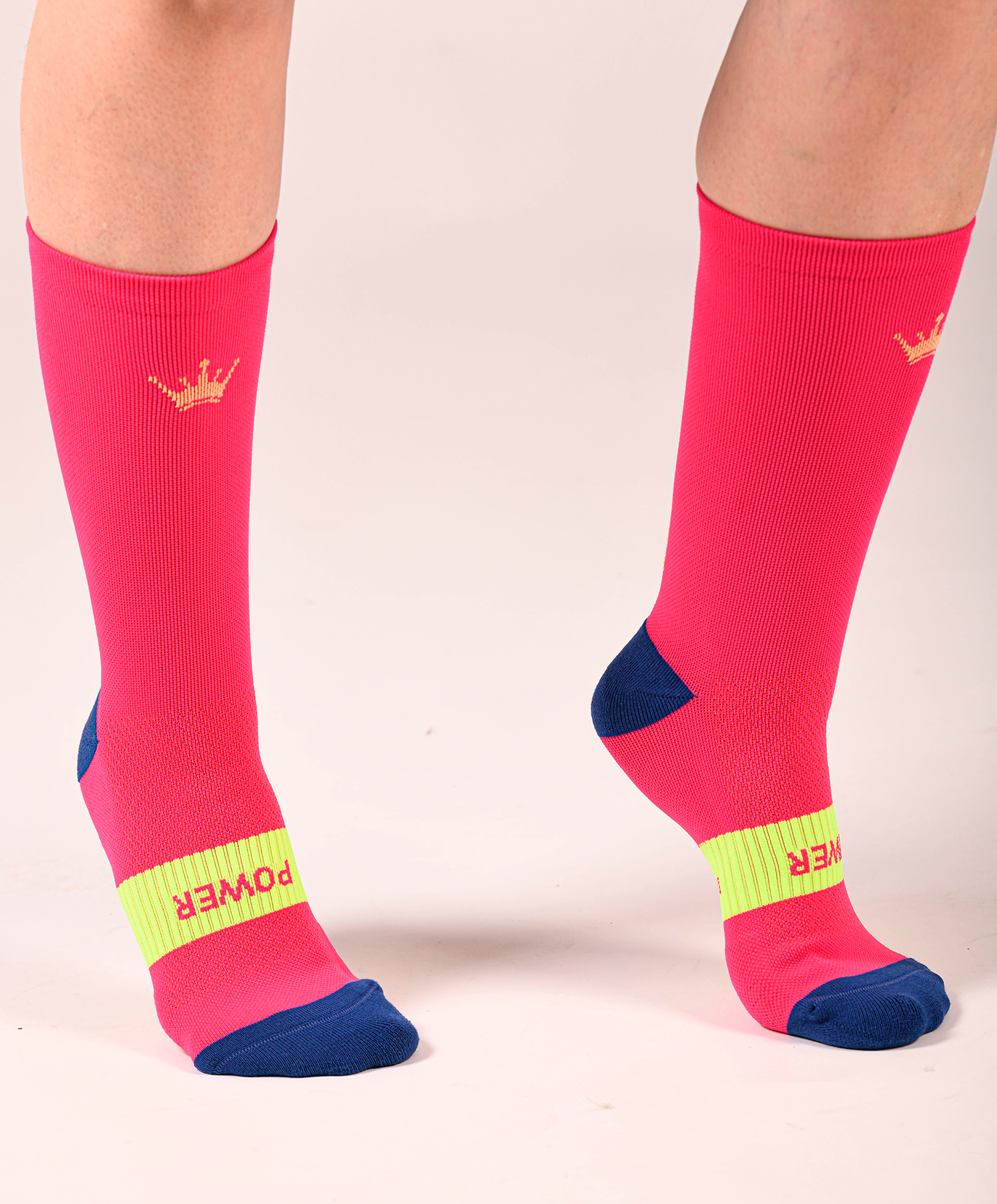 Calcetines de Running Fucsia Mujer