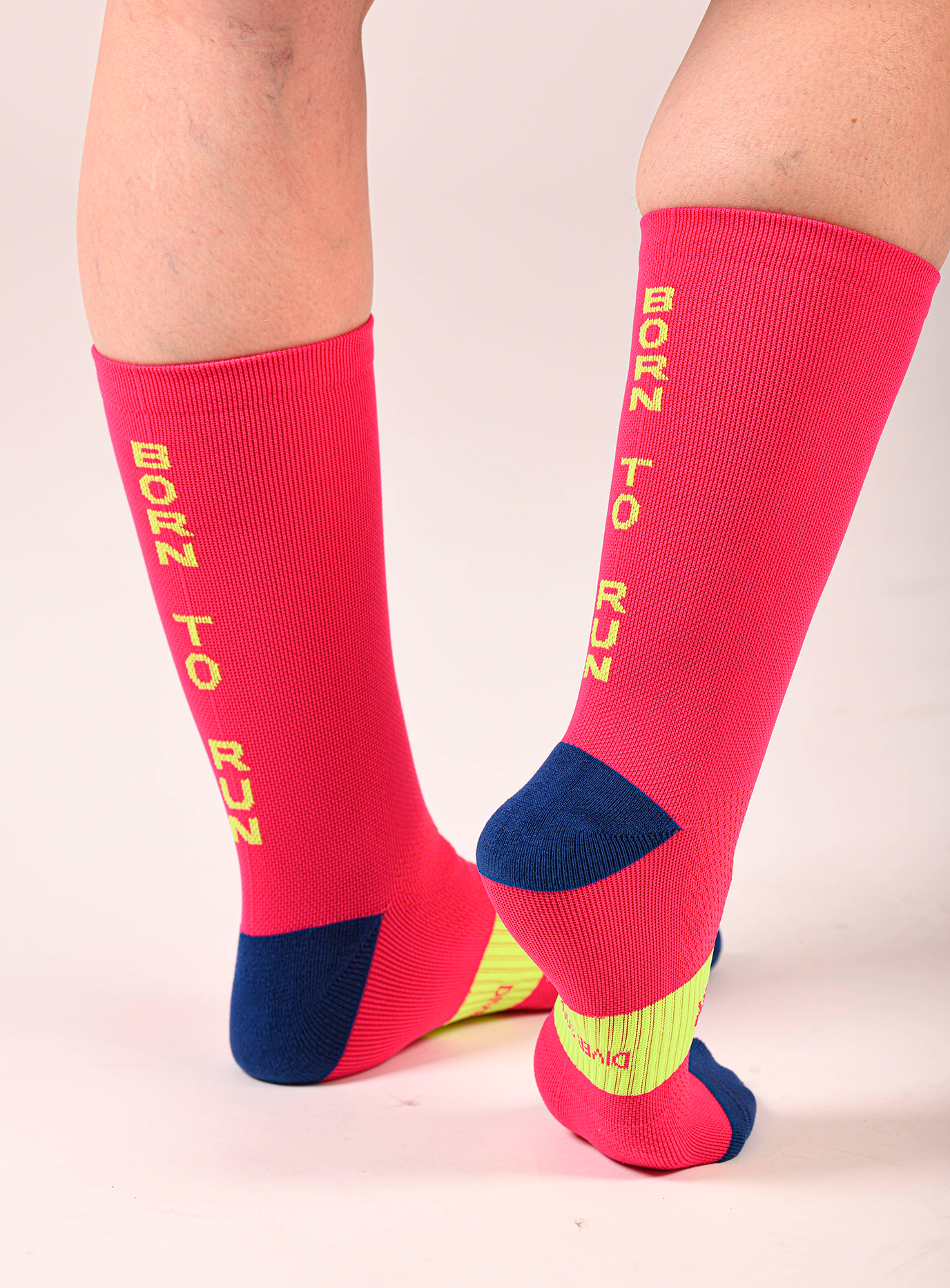 Calcetines de Running Fucsia Mujer