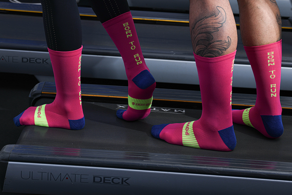 Calcetines de Running Fucsia Mujer