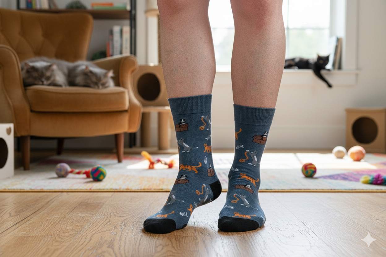 Calcetines Gatos