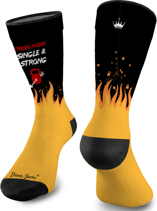 Calcetines Deportivos Strong Amarillos