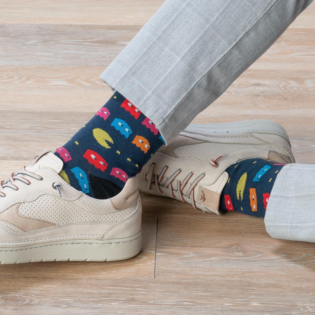 Calcetines Divertidos Come Cocos - PACMAN Hombre
