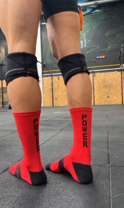 Calcetines running ROJOS
