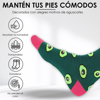 Calcetines aguacate mujer