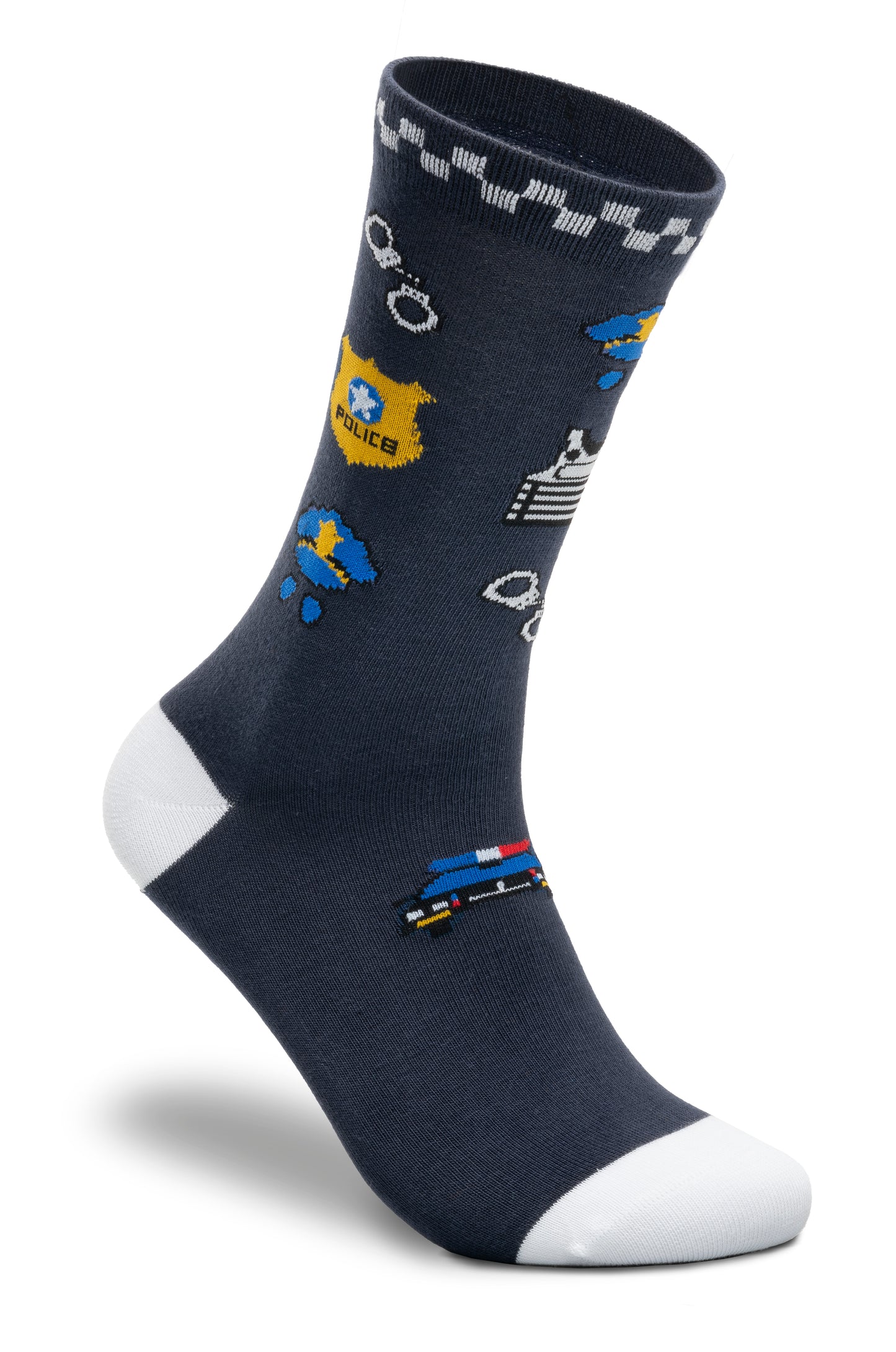 Calcetines Divertidos Policía Unisex