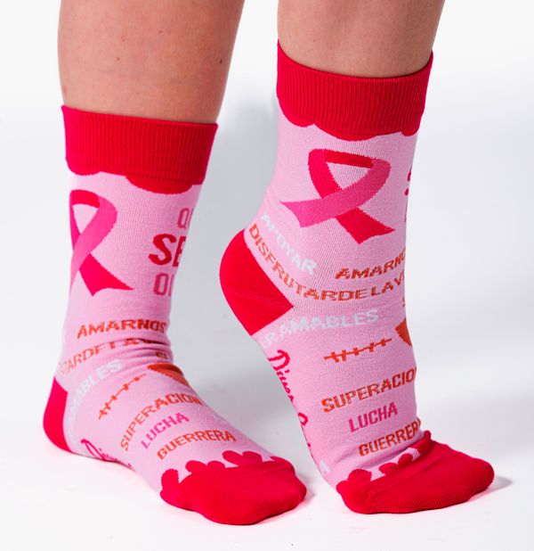 Calcetines Lazo Rosa