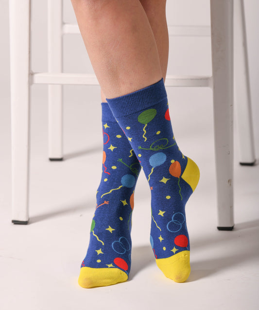 Calcetines Globos Fiesta Unisex