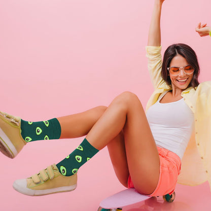 Calcetines aguacate mujer