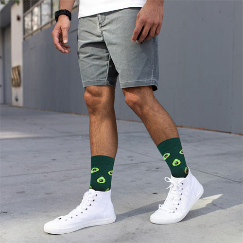 Calcetines Divertidos Aguacate Hombre