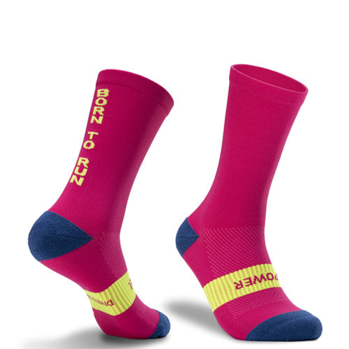 Calcetines de running fucsia