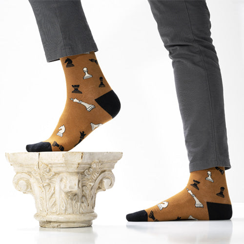 Calcetines Divertidos  de Ajedrez