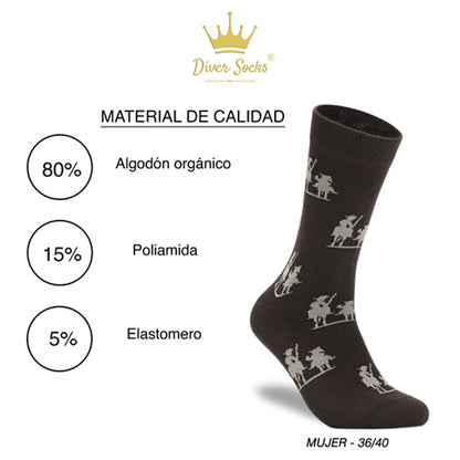 Calcetines mujer Quijote