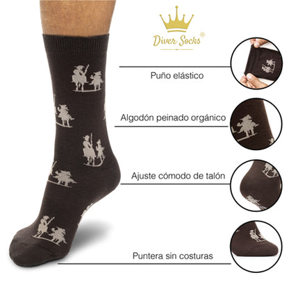 Calcetines El Quijote Hombre