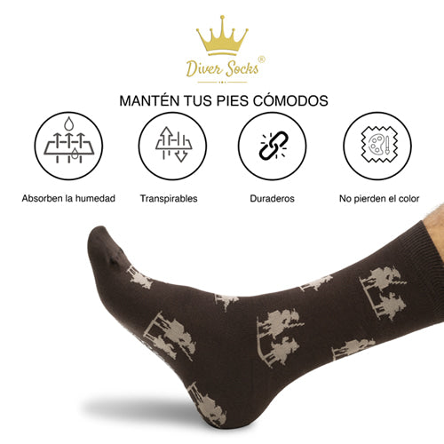 Calcetines El Quijote Hombre