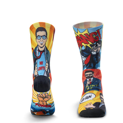 Calcetines de deporte con dibujos de guindillas – Diversocks