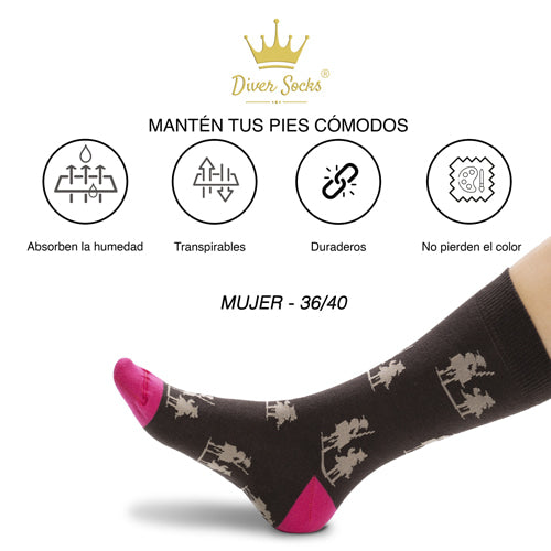 Calcetines El Quijote Mujer