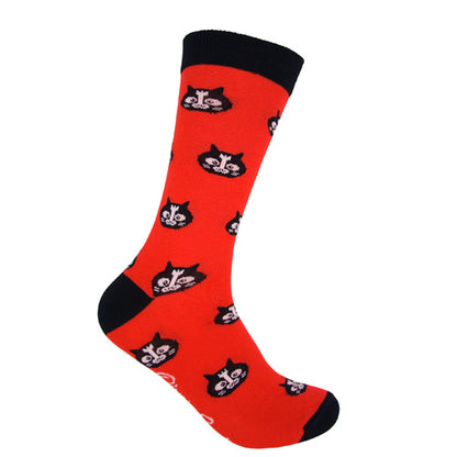 Calcetines Divertidos Gatos
